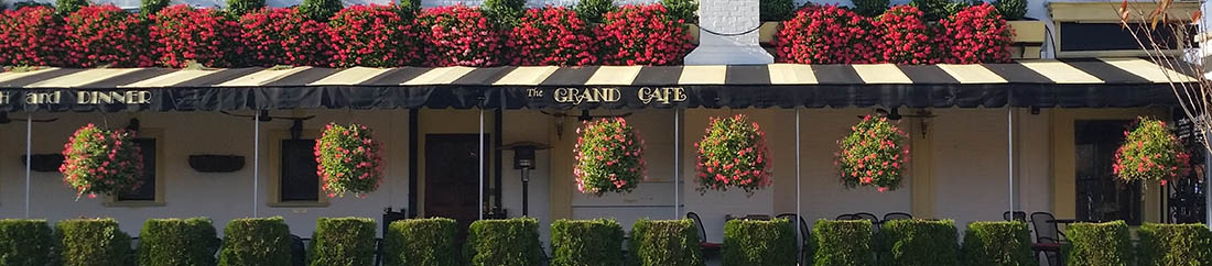 Outdoor Dining, Morristown, NJ, The Grand Cafe